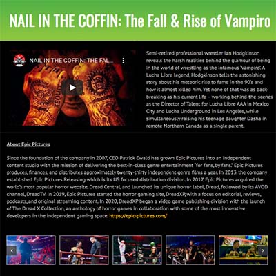 NAIL IN THE COFFIN: The Fall & Rise of Vampiro